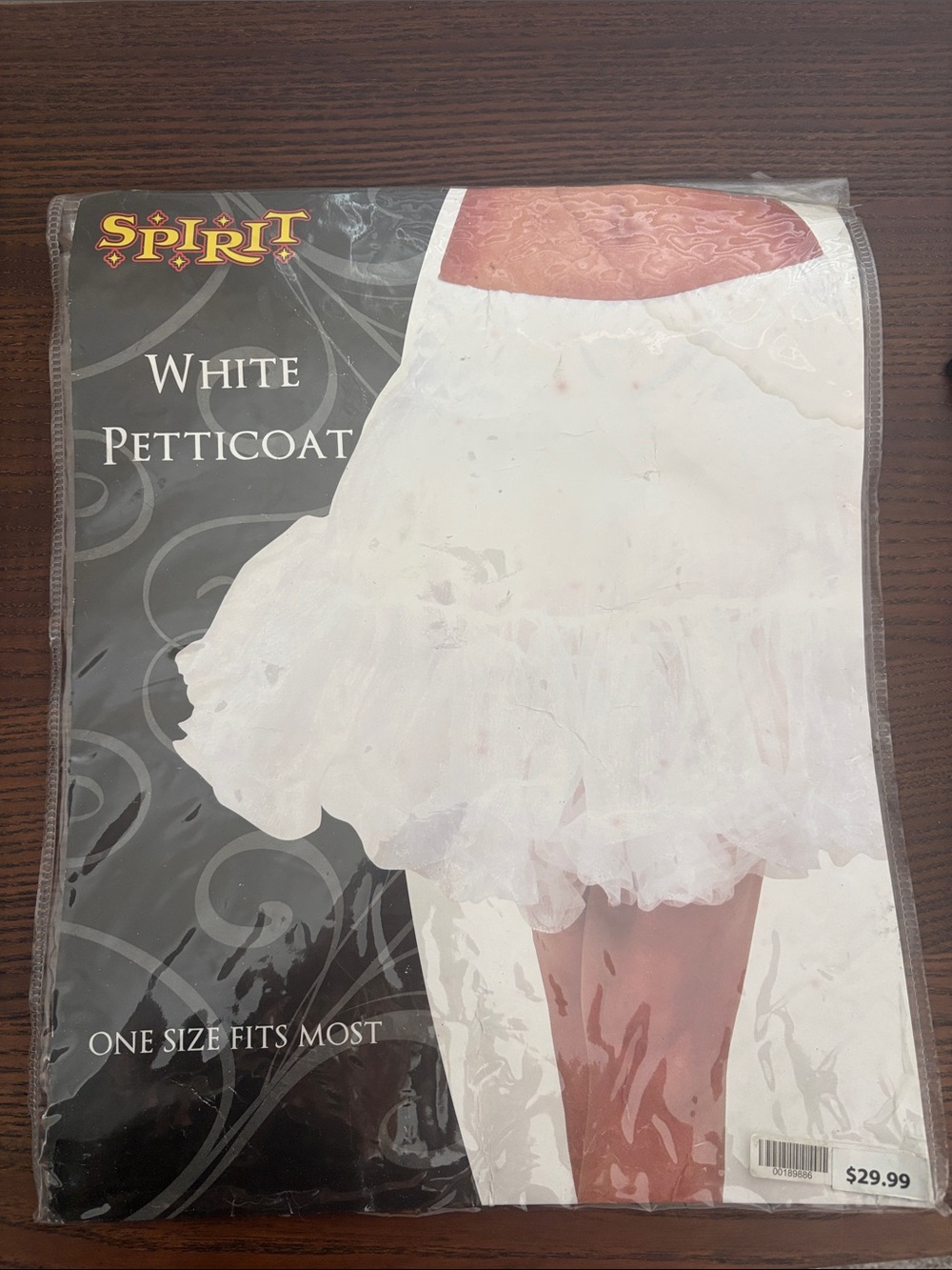 Spirit White Petticoat Mini Skirt